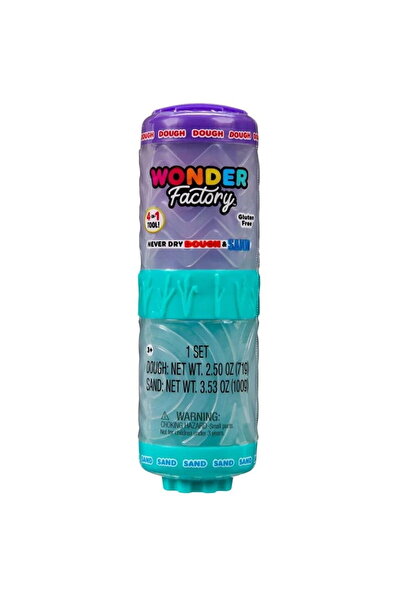 MGA Set de aluat modelabil Never Dry &amp;   Nisip, MGA, mov, turcoaz