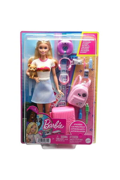 Barbie Hjy18 Păpușă de călătorie și Accesorii