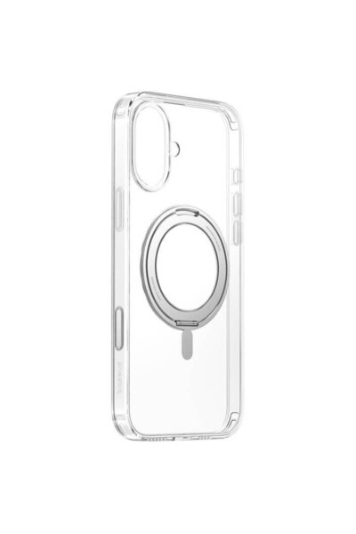 Baseus SkyRing 360° iP16 carcasă magnetică cu suport (transparent)