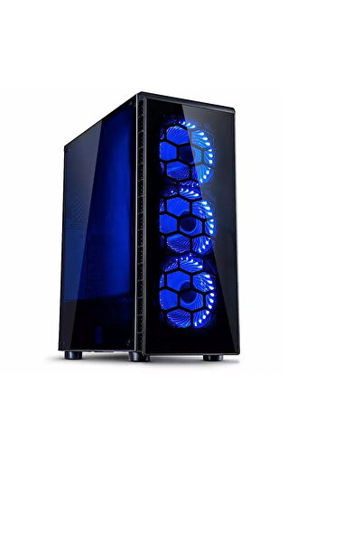 Inter-Tech Carcasa PC CXC2 Gaming 3x120mm ter Argus L-12025 Albastru