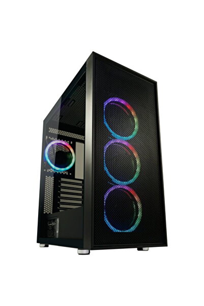 LC POWER Carcasa PC LC-Power LC-802B-ON Negru Wanderer X