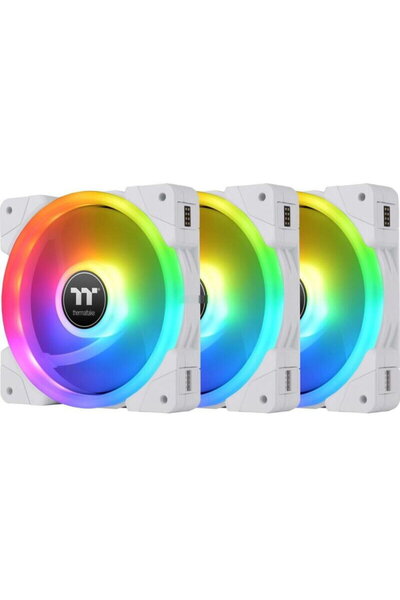 THERMALTAKE Set 3 ventilatoare Thermaltake TT Premium Swafan EX12, 120mm, 200...