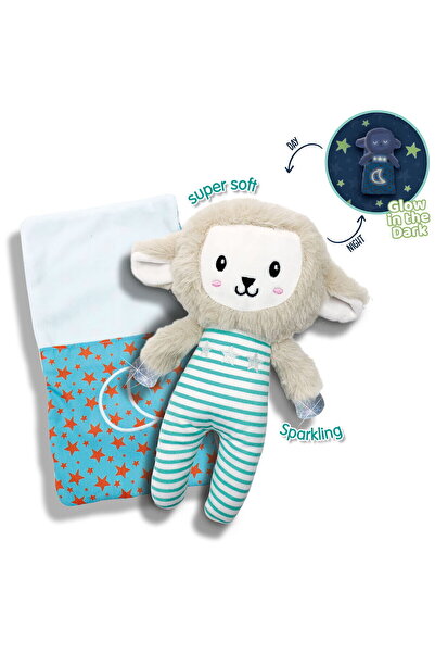 SES Creative Jucărie pentru copii - Oaie de pluș cu accesorii luminescente