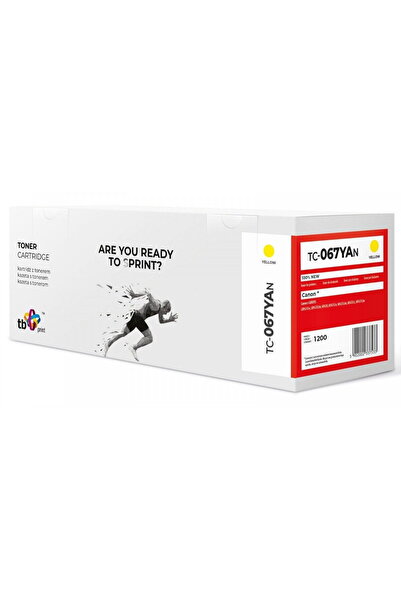 TB Print Toner imprimanta Toner imprimanta laser CRG067, galben
