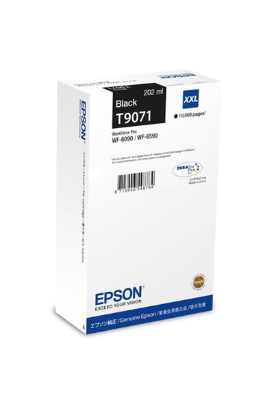 EPSON Cartus Imprimanta Cartus imprimanta, Epson, T9071, 10.000 pagini, Negru