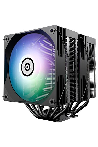 ENERMAX Cooler Procesor ETS-TD60D-ARGB, Intel / AMD, Suportă TDP de peste 250...