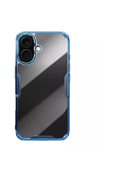 Nillkin Carcasă pentru iPhone 16 Plus - Nillkin Nature TPU Pro - Albastră