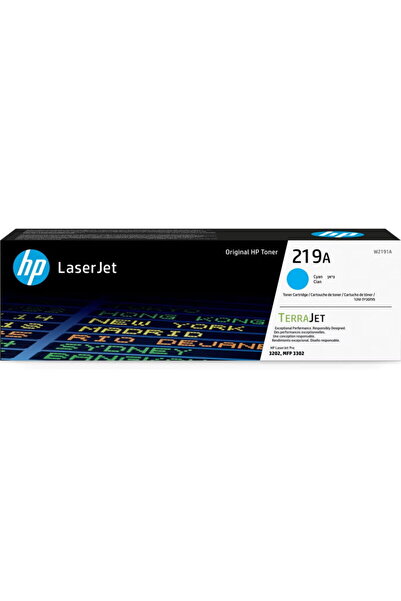 HP Toner imprimanta 219A Cyan