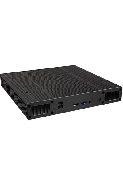 Akasa Carcasă fără ventilator, cu profil redus, pentru Intel NUC 11/12/13 Pro