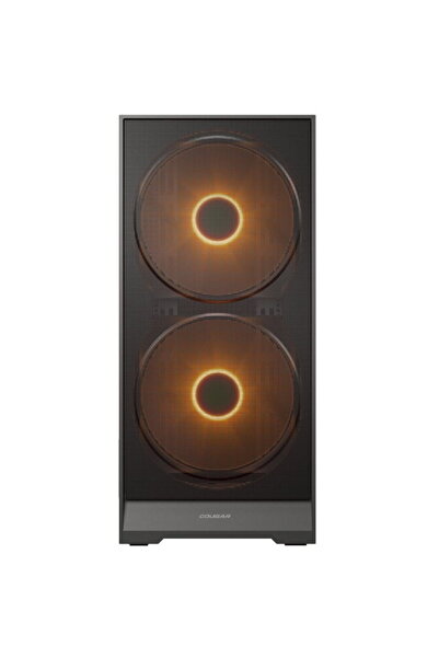 Cougar Carcasa PC Carcasa Airface 180, ARGB, Middle Tower, Fara sursa Negru