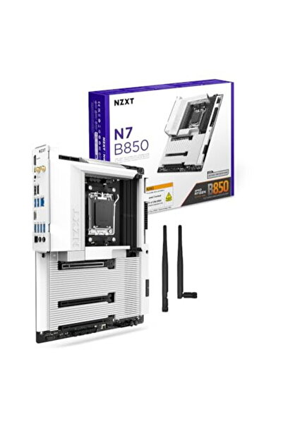 Nzxt Placa de Baza N7 B850 White