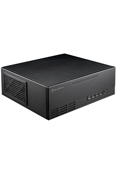 SilverStone Carcasa PC SST-ML11B Milo Slim HTPC Micro-ATX - Negru