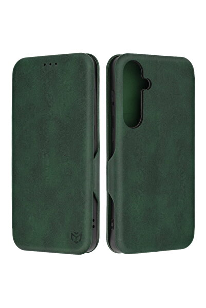 Techsuit Husă pentru Samsung Galaxy S24 Plus - Techsuit Safe Wallet Plus - Verde