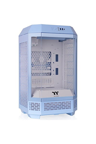 THERMALTAKE Carcasa PC The Tower 250, tip tower (albastru deschis, sticlă sec...