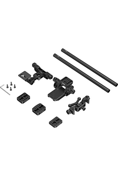 SmallRig 4722 Kit de suport pentru obiectiv foto de natură sălbatică (Placă T...