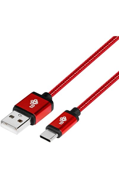 TB Cablu USB-USB C, TB, încărcare rapidă, 1,5 m, roșu