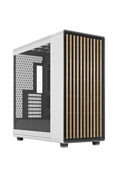 Fractal Design Carcasa PC FDE North XL RC Alb cretă TG Transparent