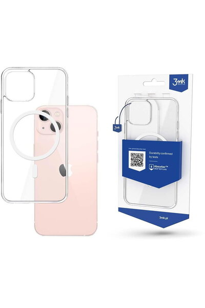 3MK Carcasă de telefon pentru iPhone 14, TPU, transparentă