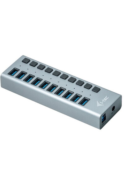 Other Hub, I-tec, USB 3.0, 10 porturi, 48 W, Negru