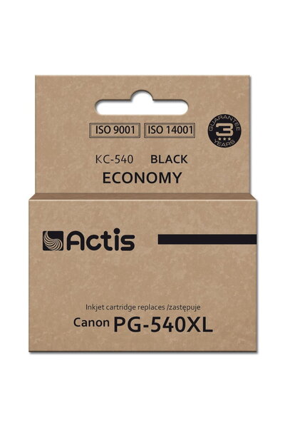 Actis Cartuș de cerneală KC-540, înlocuitor pentru Canon PG-540XL, 22 ml, negru