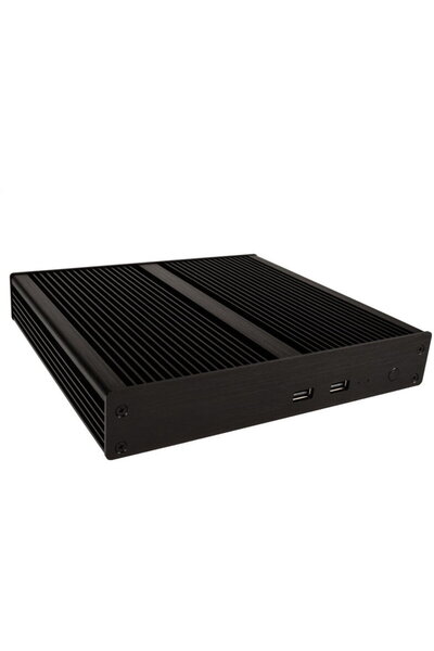Akasa Carcasa PC Plato NE Compact 1.4L (Intel NUC), OEM - Negru