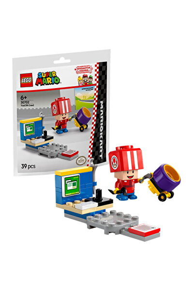 LEGO 30702 Mario Kart -Toad (Pit Crew), jucărie de construcție (polybag)