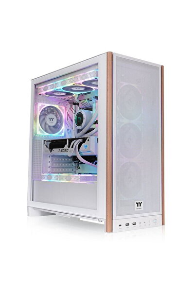 THERMALTAKE Carcasa PC Carcasa S370 WS, Middle Tower, Fara sursa Alb