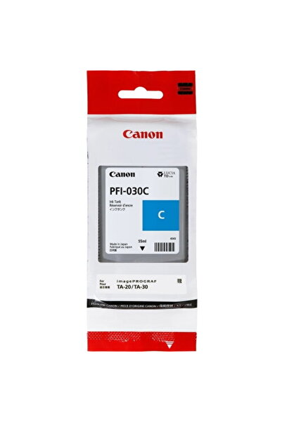 Canon Cartus cerneala PFI-030C Cyan 55 ml pentru TM-240 / TM-340