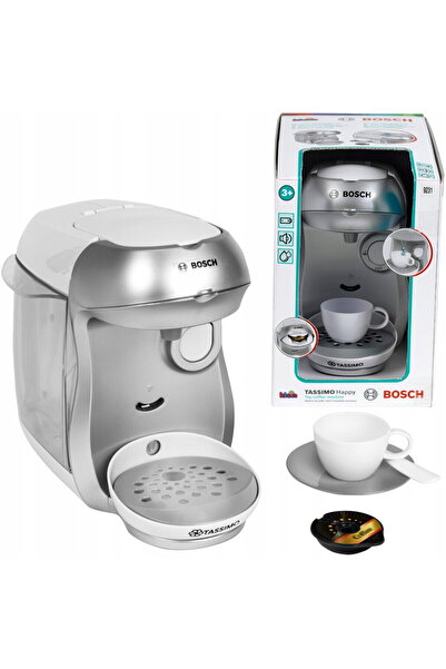 Klein Jucarie creativa Espressor de cafea pentru copii BOSCH Tassimo, cu sune...