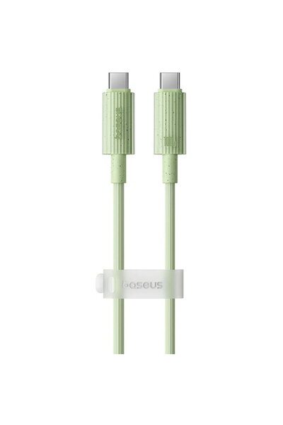 Baseus Cablu Type-C la USB-C, Încărcare Super Rapidă, 100W, 480Mbps, 2m - Ser...