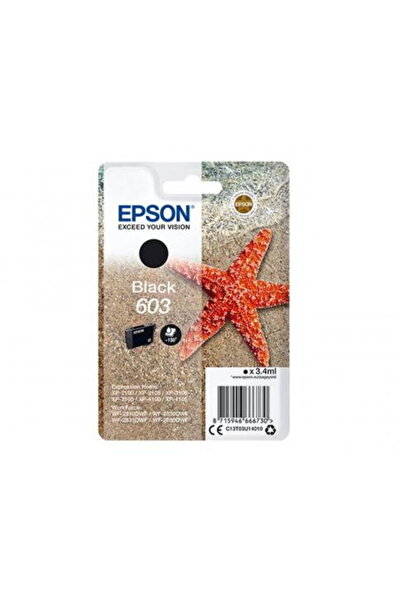 EPSON Ink Cartridge C13T03U14010, Black