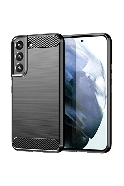 Techsuit Carcasă pentru Samsung Galaxy S22 Plus 5G - Silicon Carbon - Negru