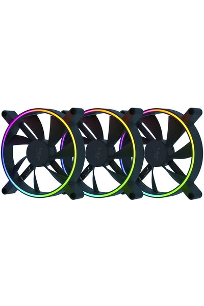 RAZER Ventilator Razer KUNAI CHROMA aRGB, 140mm, PWM, kit (Negru)