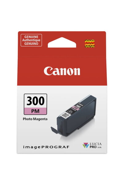 Canon Cartuș de cerneală PFI 300 PM, Magenta foto, 14,4 ml, imagePROGRAF PRO-300
