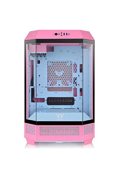 THERMALTAKE Carcasa PC The Tower 300 Bubble Pink (roz, sticlă securizată)