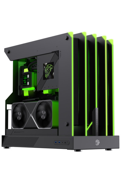 GAMEMAX Carcasa PC |   Caz |   CONCEPTUL DE LAMĂ |   ATX
