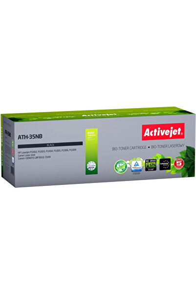 ActiveJet Toner, Compatibil 35A/CRG-712 (ATH-35NB BIO), Negru