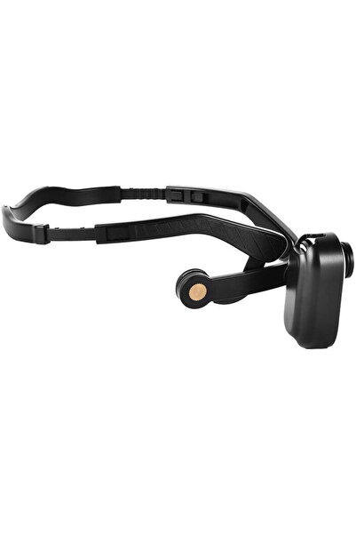 PULUZ Suport pentru cap PU974B compatibil cu Insta360 GO 3, reglabil, negru