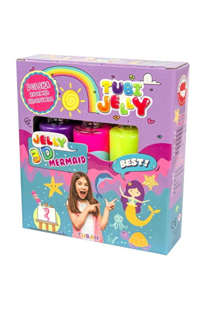 Tuban SET TUBI JELLY - gel modelator- cu 3 culori – SIRENA