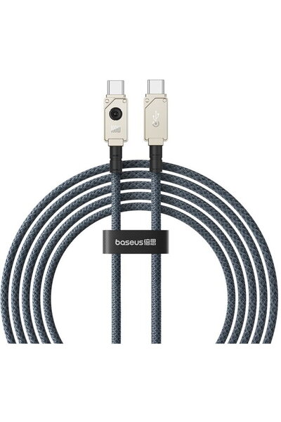 Baseus Cablu USB C la USB C incasabil 1 m 100 W