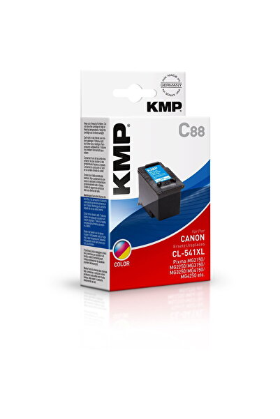 KMP Cartus Imprimanta Cartus cerneala, KMP, model C88, Cyan - Magenta - Galbe...