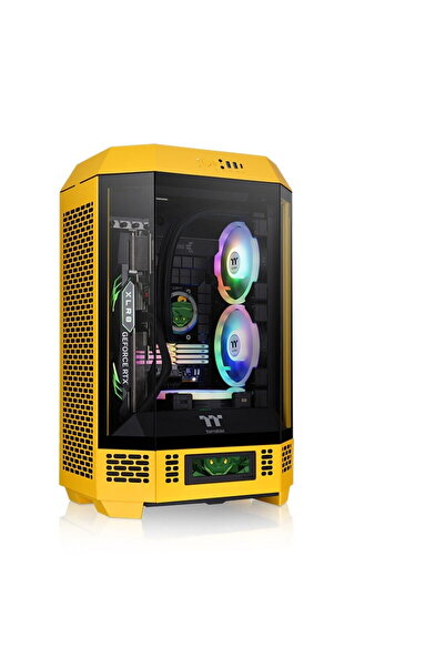THERMALTAKE Carcasa PC, Thermaltake, ATX, Middle Tower, Sticlă securizată, US...