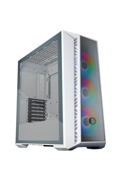 Cooler Master Carcasa PC Masterbox 520 White Mesh ARGB