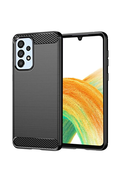 Techsuit Carcasă pentru Samsung Galaxy A33 5G - Techsuit Carbon Silicone - Negru