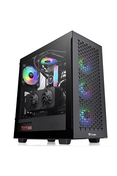 THERMALTAKE Carcasa PC V350 TG ARGB Air negru