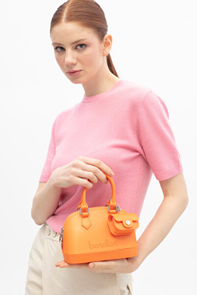 United Colors of Benetton Women's Crossbody Bag Orange Bnt1705