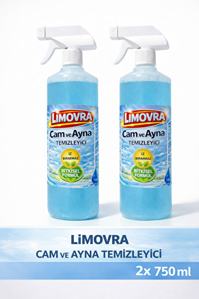 LİMOVRA Cam ve Ayna Temizleyici- 750 ML