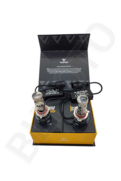 vr pro 9005 HB3 SLİM MERCEKLİ LED XENON 16000 LÜMEN UFUK ÇİZGİLİ 40W 12-24V