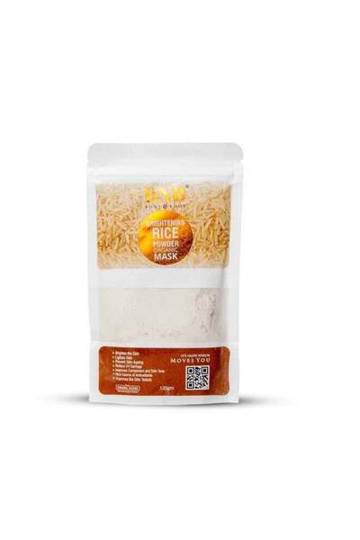 BNB Rice Extract Face Mask 120g | Brightening & Whitening Powder Mask with Ri...