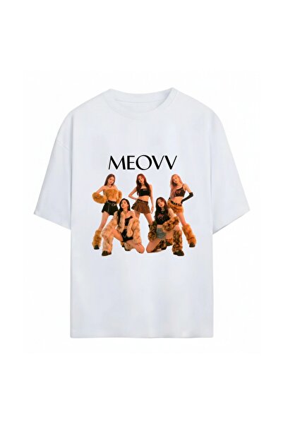 SVART WEAR Meovv K-Pop Unisex Oversize 100% Cotton T-Shirt